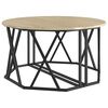 vidaXL Coffee Table Sonoma oak 80 x 80 x 42 cm