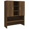 vidaXL Washing Machine Cabinet Brown Oak 70.5x25.5x90 cm