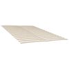 vidaXL Bed Slats Replacements with 34 Slats 2 pcs 80x200 cm