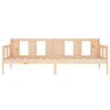 vidaXL Day Bed without Mattress Solid Wood Pine 90x190 cm Single