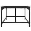 vidaXL Coffee Table Black 100x50x35 cm Engineered Wood