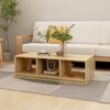 vidaXL Coffee Table 110x50x34 cm Solid Pinewood