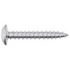 vidaXL Wood Screws 2 pcs Silver M4 x 25 mm Steel