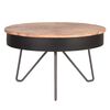 LABEL51 Coffee Table Saria 80x49 cm Black