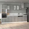 vidaXL Bottom Cabinet Lyon Grey Sonoma 60x46x81.5 cm Engineered Wood