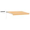 vidaXL Electric Retractable Awning Sand 4 x 3 m