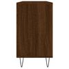 vidaXL Bathroom Cabinet Brown Oak 80x33x60 cm Engineered Wood