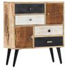vidaXL Sideboard 70x30x78 cm Solid Mango Wood
