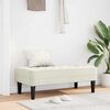 vidaXL Bench Cream 113 x 57 x 39 cm Velvet
