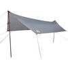vidaXL Camping Tarp Grey and Orange 460x305x210 cm Waterproof