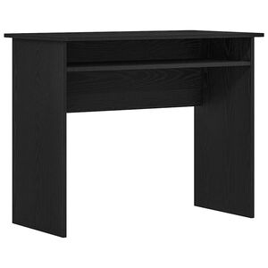 vidaXL Desk Black Oak 90x50x74 cm Engineered Wood