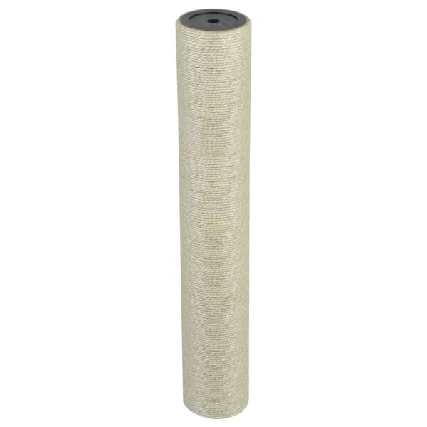 vidaXL Cat Scratching Post 8x50 cm 10 mm Beige