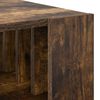 vidaXL Coffee Table Smoked Oak 92 x 49.5 x 45 cm Engineered Wood