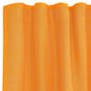 vidaXL Voile Curtains with Rod Pockets 2 pcs Orange