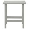 vidaXL Garden Adirondack Chair with Table Solid Fir Wood Grey