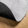 vidaXL Rug HUARTE Short Pile Soft and Washable Grey Ø 160 cm
