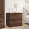 vidaXL Storage Cabinet Brown Oak 60 x 48 x 57 cm Engineered Wood