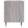 vidaXL Bedside Cabinet Grey Sonoma 40x35x47.5 cm Engineered Wood
