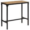 vidaXL Bar Table 110x55x107 cm Solid Rough Wood Mango