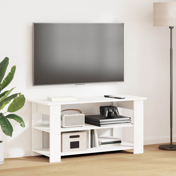 vidaXL TV stand White 100 x 40 x 50 cm