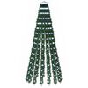 vidaXL LED Christmas Tree EKENAS 150 cm 240 LEDs Cold White Steel