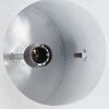 vidaXL Industrial Hanging Lamp 25 W White Round Mango Wood 52 cm E27