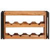 vidaXL Wine Rack Brown 80 x 45 x 33 cm Solid Acacia Wood