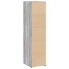 vidaXL Highboard Grey Sonoma 30x41x124 cm Engineered Wood