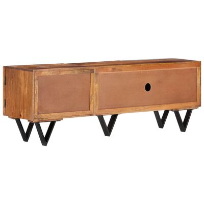 vidaXL TV Cabinet 140x30x46 cm Solid Mango Wood