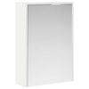 vidaXL Bathroom Mirror Cabinet White 43 x 16 x 62.5 cm Engineered wood