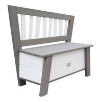 AXI Storage Bench Corky Grey and White