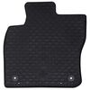 vidaXL Car Mat 2 pcs Black suitable for VW CADDY 2020- Rubber