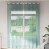 vidaXL Voile Curtains with Grommets 2 pcs Turquoise