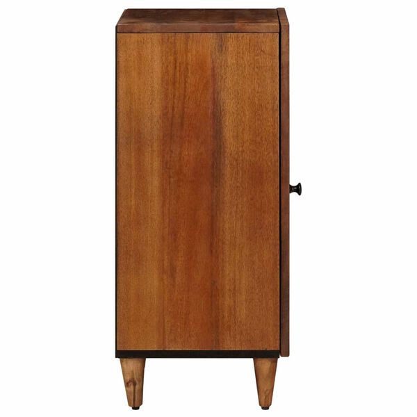 vidaXL Sideboard with Storage Walnut 40 x 33 x 75 cm Solid Mango Wood