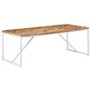 vidaXL Dining Table 200x90x76 cm Solid Acacia and Mango Wood