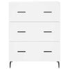 vidaXL Highboard White 69.5x34x180 cm Engineered Wood
