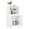 vidaXL Highboard White 60x36x110 cm Engineered Wood