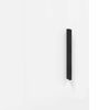vidaXL Highboard High Gloss White 34.5x34x180 cm Engineered Wood