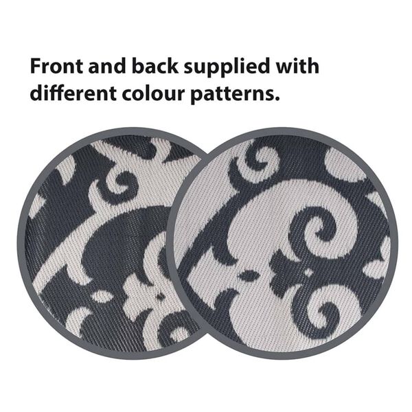 Bo-Camp Outdoor Rug Chill mat Oriental 5x2.5 m XXL Champagne