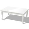 vidaXL Coffee Table 100x60x42 cm High Gloss White