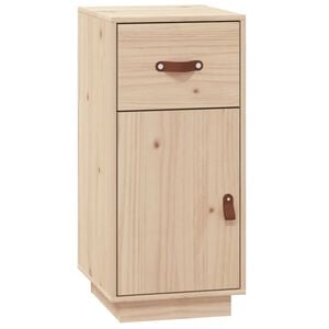 vidaXL Sideboard 34x40x75 cm Solid Wood Pine