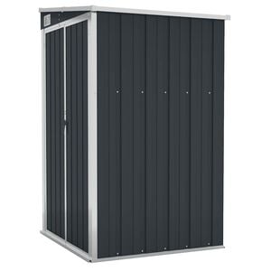 vidaXL Garden Shed | Anthracite | Galvanised steel, metal | Large | Garden Shed