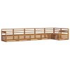 vidaXL Outdoor Sofa Set 6 pcs Natural Solid Acacia Wood