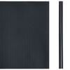vidaXL Garden Privacy Screen PVC 35x0.19 m Matte Dark Grey