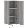 vidaXL Sideboard Grey Sonoma 34.5x34x90 cm Engineered Wood