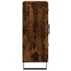 vidaXL Sideboard Smoked Oak 69.5x34x90 cm Engineered Wood