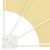 vidaXL Balcony Privacy Screen Sand 210 x 210 cm Polyester