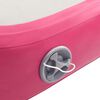 vidaXL Inflatable Gymnastics Mat with Pump 200x200x15 cm PVC Pink