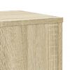 vidaXL Plant Stands 2 pcs Sonoma Oak 30x30x50 cm Engineered wood