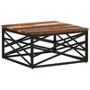 vidaXL Coffee Table 68x68x35 cm Solid Reclaimed Wood